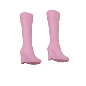 Barbie Color Reveal Advent Calendar Light Pink Knee High Heeled Boots